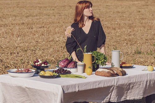 Late Summer Alfresco Dining.