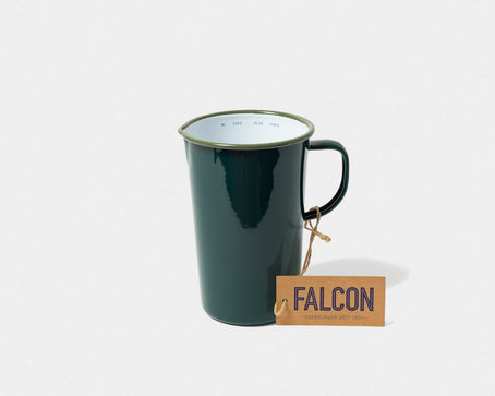 Falcon Enamelware Espresso Cup Mug - Samphire Green